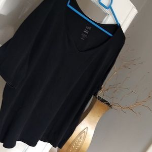 J. Jill perfect pima T, with asymetrical neckline